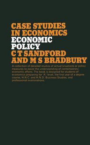 Cover image for Economic Policy