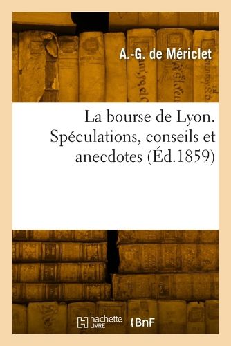 Cover image for La bourse de Lyon
