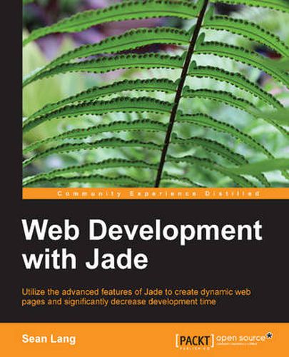 Cover image for Web Development with Jade