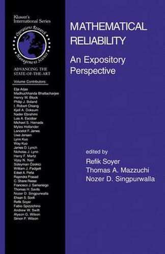 Cover image for Mathematical Reliability: An Expository Perspective