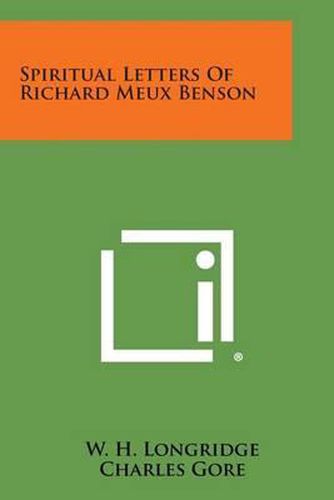 Spiritual Letters of Richard Meux Benson