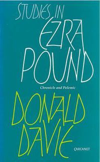 Cover image for Studies in Ezra Pound