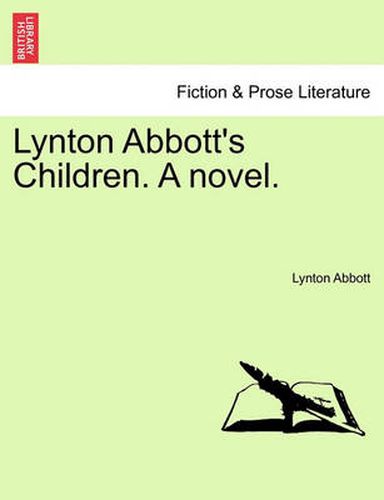 Cover image for Lynton Abbott's Children. a Novel.