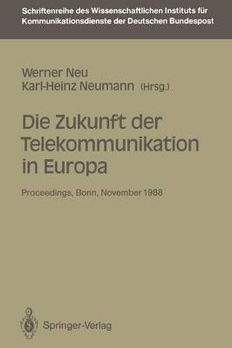 Cover image for Die Zukunft Der Telekommunikation in Europa