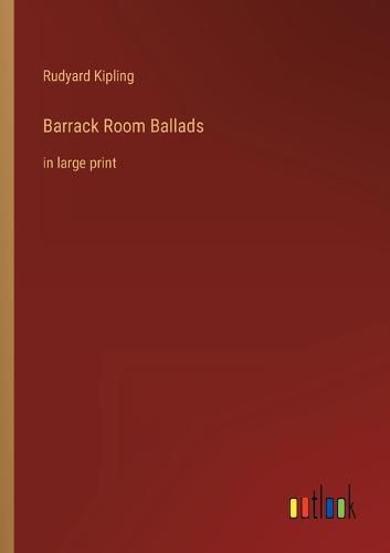 Cover image for Barrack Room Ballads