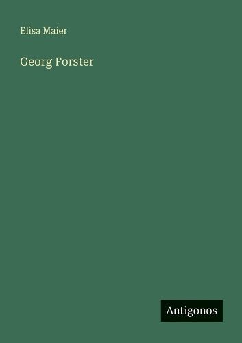 Cover image for Georg Forster
