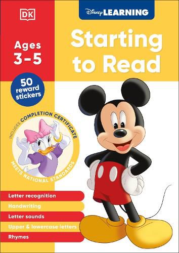 Cover image for Disney Learning Starting to Read