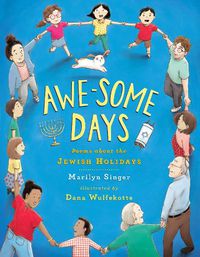 Cover image for Awe-some Days: Poems about the Jewish Holidays