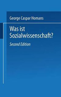 Cover image for Was ist Sozialwissenschaft?