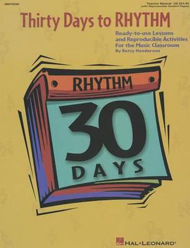 Cover image for Thirty Days to Rhythm: Teacher'S Manual