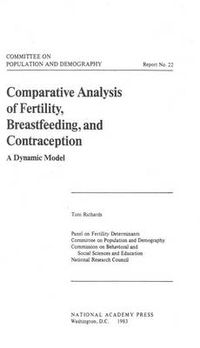 Cover image for Comparative Analysis of Fertility, Breastfeeding, and Contraception