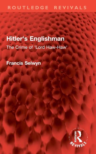 Cover image for Hitler's Englishman