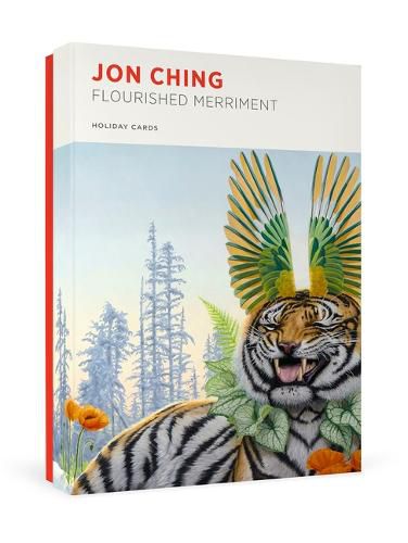Jon Ching: Flourished Merriment Holiday Cards