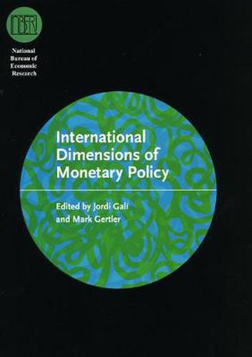 Cover image for International Dimensions of Monetary Policy