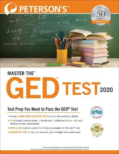 Cover image for Master the GED Test 2020