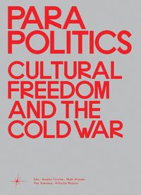Cover image for Parapolitics: Cultural Freedom and the Cold War
