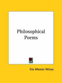 Cover image for Philosophical Poems