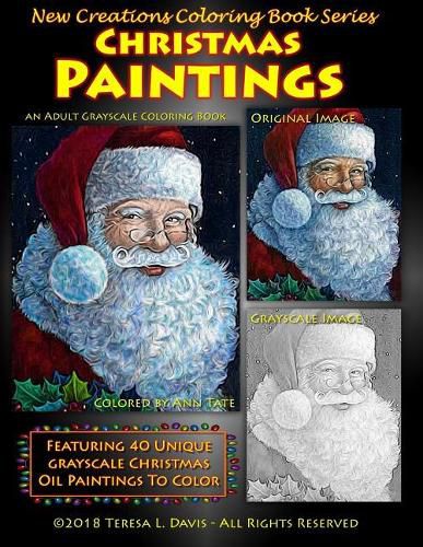 Cover image for New Creations Coloring Book Series: Christmas Paintings