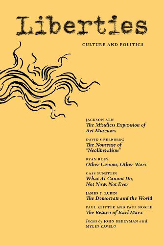 Cover image for Liberties Journal of Culture & Politics