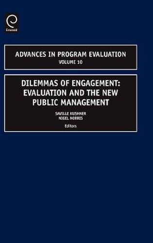 Cover image for Dilemmas of Engagement: Evaluation and the New Public Management
