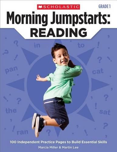 Cover image for Morning Jumpstarts: Reading: Grade 1: 100 Independent Practice Pages to Build Essential Skills