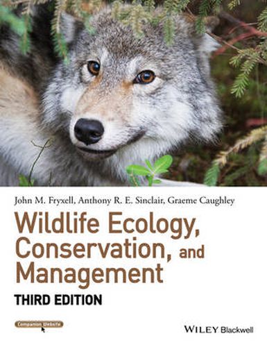 Cover image for Wildlife Ecology, Conservation, and Management 3e