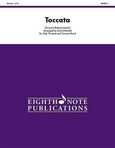 Cover image for Toccata: For Solo Trumpet and Concert Band, Conductor Score