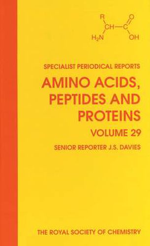 Cover image for Amino Acids, Peptides and Proteins: Volume 29