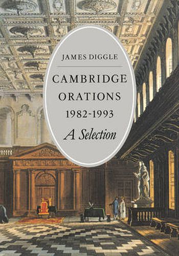 Cover image for Cambridge Orations 1982-1993: A Selection