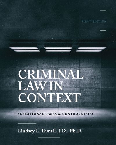 Cover image for Criminal Law in Context: Sensational Cases and Controversies