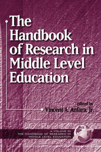 Cover image for The Handbook of Research in Middle Level Education