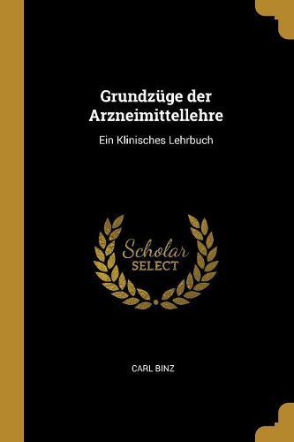 Cover image for Grundzuege der Arzneimittellehre