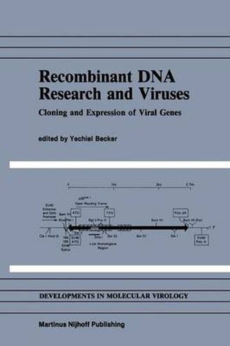 Cover image for Recombinant DNA Research and Viruses: Cloning and Expression of Viral Genes