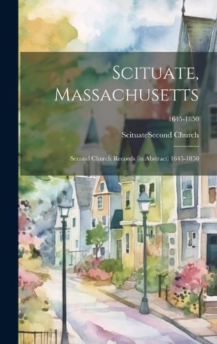 Cover image for Scituate, Massachusetts