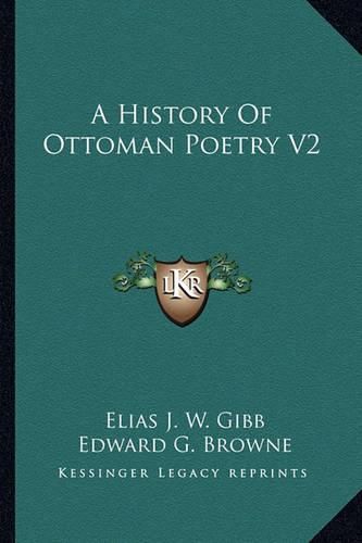 A History of Ottoman Poetry V2