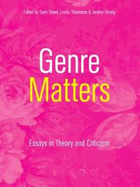 Cover image for Genre Matters: Essays in Theory and Criticism