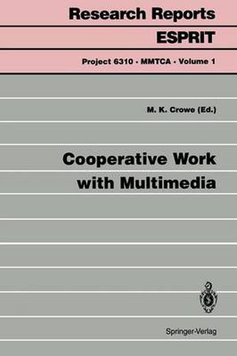 Cover image for Cooperative Work with Multimedia