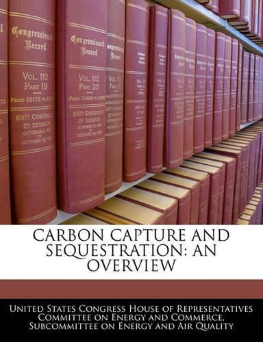 Cover image for Carbon Capture and Sequestration