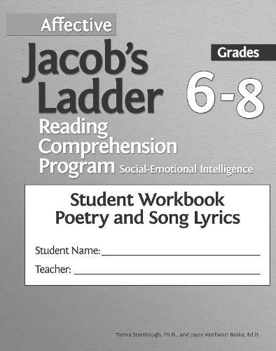 Cover image for Affective Jacob's Ladder Reading Comprehension Program: Grades 6-8, Student Workbooks, Poetry and Song Lyrics (Set of 5)