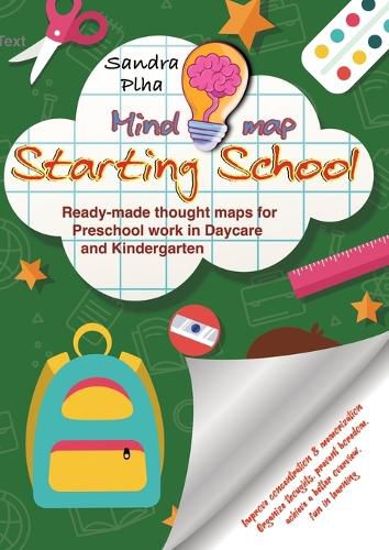 Cover image for KitaFix-Mindmap Starting School (Ready-made thought maps for Preschool work in Daycare and Kindergarten)