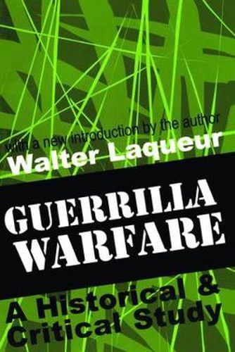 Cover image for Guerrilla Warfare: A Historical and Critical Study