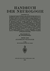 Cover image for Handbuch Der Neurologie: Erster Band: Allgemeine Neurologie