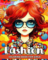 Cover image for Fashion Coloring Book for Girls