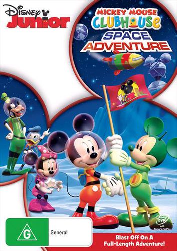 Mickey Mouse Clubhouse Space Adventures Dvd