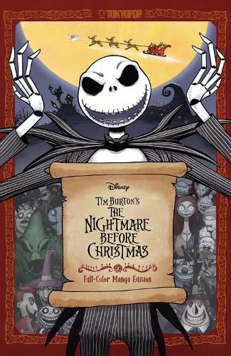 Cover image for Disney Manga: Tim Burton's The Nightmare Before Christmas (Full-Color Manga Edition)