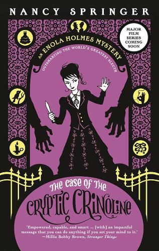 Cover image for The Case of the Cryptic Crinoline: Enola Holmes 5