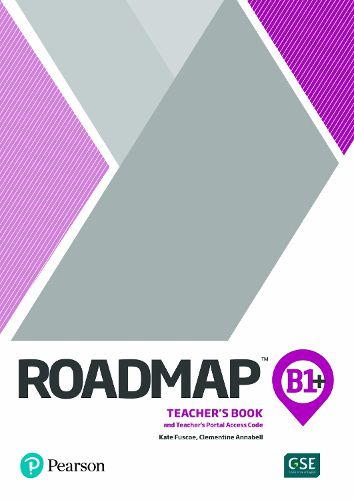 Cover image for Roadmap B1+ Teacher's Book with Teacher's Portal Access Code