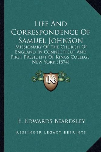 Cover image for Life And Correspondence Of Samuel Johnson