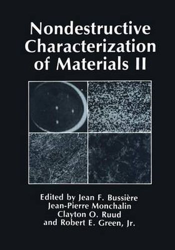 Nondestructive Characterization of Materials II