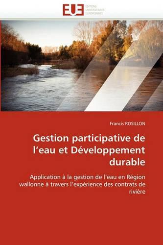 Cover image for Gestion Participative de L'Eau Et D Veloppement Durable